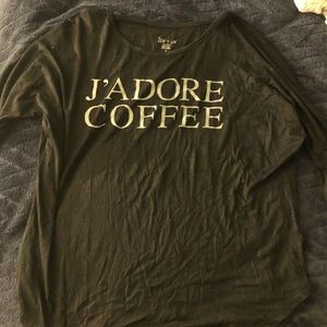 Black long sleeve shirt